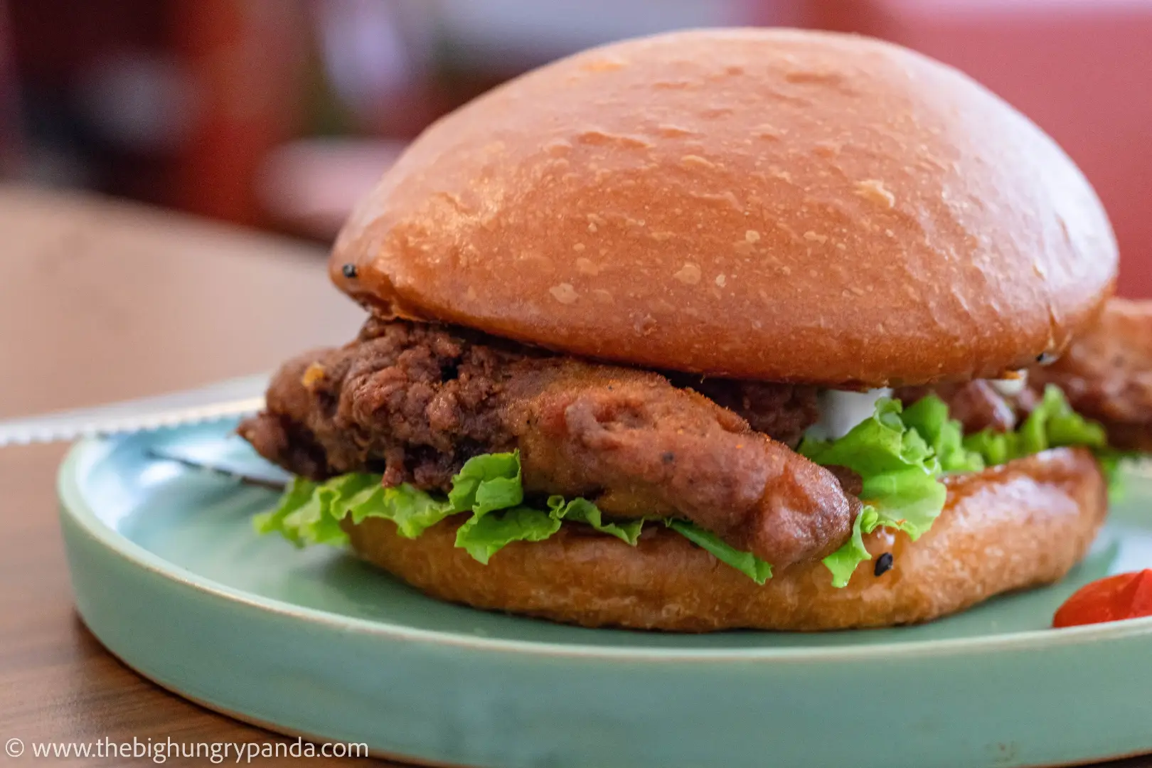 Mr Bobs Fried Chicken Burger